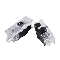 Proyector LED para Puerta de Coche, Luz de Sombra Fantasma con Logotipo para Mercedes Benz CLA C207 A207 CLS C218