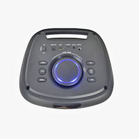 Speaker Aktif Outdoor EDEN Terbaru ED-613, Penjualan Terlaris, Dual 6.5 Inch, Lampu Api Berkedip, Speaker Audio Pesta, Sound Box