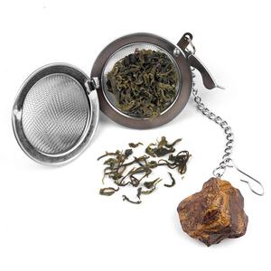 Colador de Té de Cristal de Ágata <span class=keywords><strong>con</strong></span> Forma Irregular Pulida, <span class=keywords><strong>Filtro</strong></span> de Malla para Sopa y Especias para Olla Caliente - Product Image 3