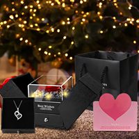 2024 pour Best Seller Nouveaux Designs One Eternal Rose Bijoux Préservé Cadeau Ensembles Nouvel An Vente Chaude Saint Valentin Produit