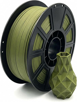 Filament PLA en soie écologique Premium Greentech 1,75 mm 1 kg pour imprimante 3D FDM/stylo 3D, bobine en plastique, plus de 30 couleurs