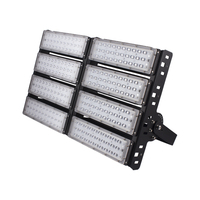 Projecteur LED RGB extérieur populaire 400W IP65 longue portée, module dimmable, étanche en aluminium pour aménagement paysager de jardin