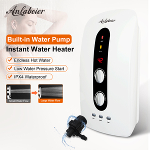Calentador de Agua Eléctrico Instantáneo de Ahorro de Energía con Bomba de Presión Integrada y Operación Precisa con Doble Perilla para el Hogar - Product Image 4