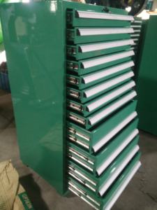 Robuster Moderner Multifunktionaler Metall-Werkzeugschrank Fabriklieferung mit Abnehmbaren Rollen Verstärkte Aufbewahrungsschubladen - Product Image 6