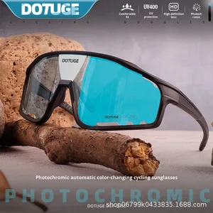Gafas de Ciclismo Fotocromáticas con Espejo, Protección UV400, Resistentes al Viento y la <span class=keywords><strong>Arena</strong></span>, para Deportes al Aire Libre - Product Image 2