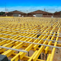 Viga de Madera H20 de Alta Tenacidad a Precio Económico para Encofrados de Construcción, Viga Confiable Ligera para una Fácil Instalación