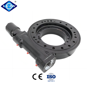 14 inci WEA14-2 Dual Worm Slewing cincin penggerak jam pasir dengan hidrolik Motor Cross Roller fitur Slewing bantalan putar Drive - Product Image 5
