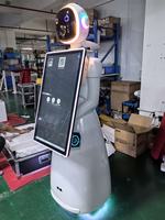 Cabina de Fotos Robótica con Pantalla de 32 Pulgadas, Ideal para Fiestas, Cámara para iPad, Impresión Autoservicio, Red Inalámbrica/Bluetooth