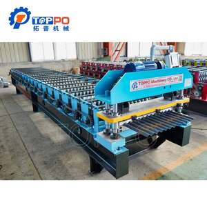 Tam otomatik hidrolik fabrika doğrudan satış oluklu Metal çatı rulo makinesi oluklu kavisli çatı makinesi çatı ve duvar - Product Image 1