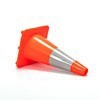 Cône de signalisation routière Acer en PVC, 70 cm, orange, réfléchissant - Product Image 4