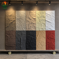 Décoration murale intérieure, panneau mural en polyuréthane imitation pierre, panneau mural en pierre PU, pierre artificielle, panneaux muraux décoratifs extérieurs