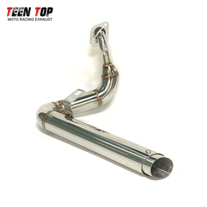 Sistema di Scarico Completo all'Ingrosso in Acciaio Inossidabile per <span class=keywords><strong>Moto</strong></span> Yamaha <span class=keywords><strong>Virago</strong></span> V Star/Dragstar 125/XV125/XV 125/XV250 - Product Image 4