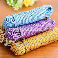 Corde tressée en PP/Nylon durable et légère pour mât de drapeau, corde à linge, camping, utilitaire, attache, tirage, balançoire, escalade, nœud haute résistance