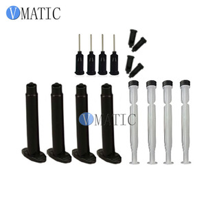 คุณภาพสูง10Pcs <span class=keywords><strong>3cc</strong></span>/<span class=keywords><strong>Ml</strong></span>สีดำLuerล็อคกาวเข็มฉีดยาPlunger - Product Image 6