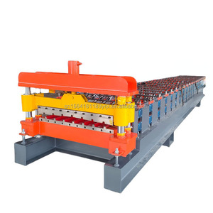 Personalizado 0,18 Dur Complet IBR Et <span class=keywords><strong>Corru</strong></span> Panneau De Toit Rouleau Formant La Machine Feuille Faisant La Machine Pour Afrique - Product Image 6