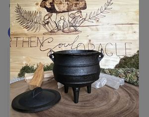 Caldero de Hierro Fundido de 3.5'' para Quemar Resinas, Incienso y Varillas de Incienso, Decoración de Halloween, Olla de Brujas - Product Image 6