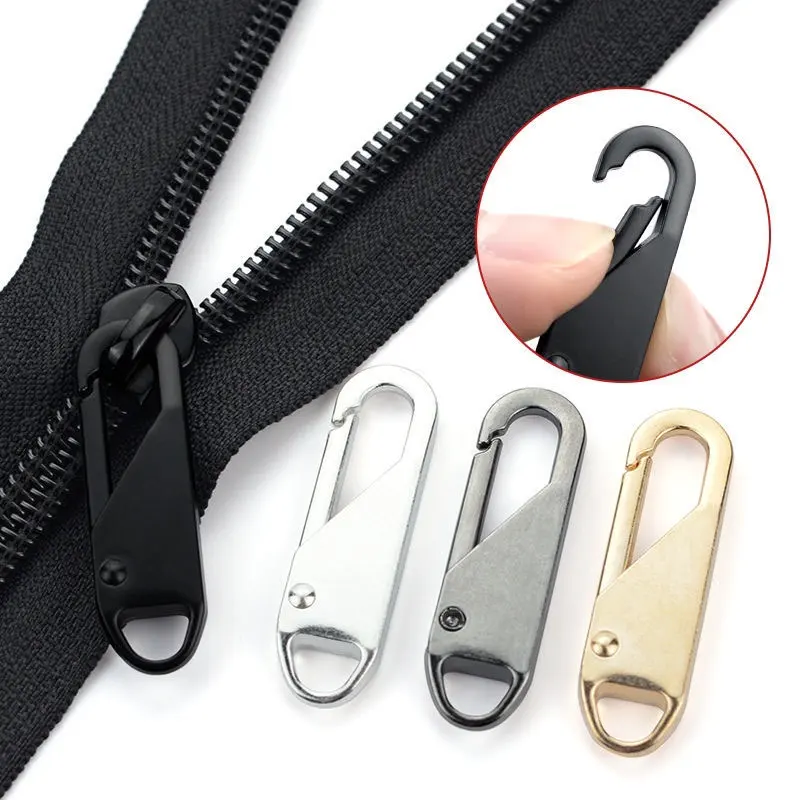 Zipper Slider Puller Instant Zipper Repair Kit Ersatz für Broken Buckle Travel Bag Koffer Reiß verschluss kopf DIY Sewing Craft