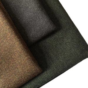 60% Wool 420g/m Woven Woolen <b>Herringbone</b> Fabric for Boys & Girls Men's Women's Suit <b>Jackets</b> Coat Hat - Product Image 2