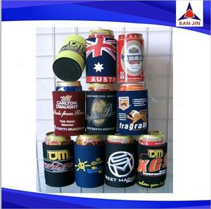 Custom logo 5mm Bottle Sleeves Neoprene Australia Style Can Cooler Sleeve <b>Stubby</b> <b>Holders</b> - Product Image 4