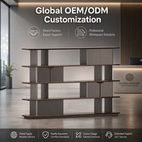 Meuble de rangement de luxe en bois grainé, finition cristal, étagère de présentation en MDF de qualité E1, mobilier moderne et minimaliste pour la maison