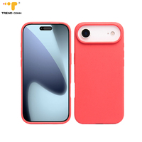 Casing ponsel penutup penuh mewah TPU, casing ponsel penutup penuh mewah untuk iPhone 16 17 Pro Max Air ramah lingkungan lembut tahan jatuh tahan guncangan Biodegradable jerami gandum