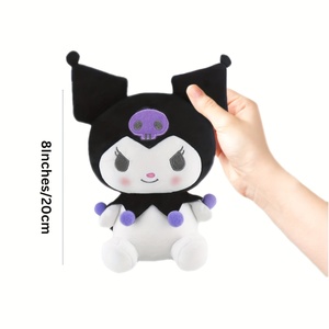 Peluche Coniglio Diavolo Viola Stile Gotico, Consegna USA 3-5 Giorni, Produzione OEM ODM, Vendita all'Ingrosso - Product Image 2