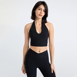 Soutien-gorge de sport pour femme, à absorption des chocs, pour la course, le fitness et le yoga, avec bretelles croisées et maintien renforcé - Vente flash - Product Image 5
