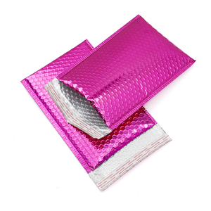 Guandu hậu cần thân thiện với môi Poly <span class=keywords><strong>Bubble</strong></span> bưu phẩm bề mặt bóng độn tùy chỉnh Hot Red hồng bao bì carton với logo của khách hàng - Product Image 3