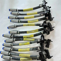 Para inyector diésel piezoeléctrico Bosch, herramienta de reparación de prueba, válvula de retención de retorno de aceite, válvula de refuerzo, conector de tubo de retorno, juntas de motor
