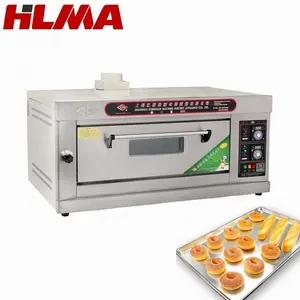 Horno de gas de tamaño pequeño para hornear pan sin humo de alta calidad con precio competitivo y bajo moq