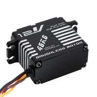Moteur numérique sans balais JX Servo BLS-12V7146 71g 12V haute précision avec engrenages en acier et boîtier en aluminium CNC, pièces pour bateau RC 46kg