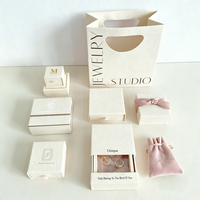 Boîte-cadeau recyclable de bijoux de carton ouvré pour l'OEM ODM de présentation de luxe et d'expérience de déballage soutenu