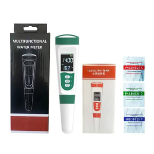 Testeur de qualité de l'eau 5 en 1 haute précision avec écran rétroéclairé, mesure du pH/EC/TDS/la salinité/de la température, pour l'eau potable, la piscine - Product Image 6