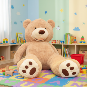 Mainan Beruang Teddy Beruang Raksasa Amerika Besar 200Cm/Boneka Beruang Mewah untuk Hadiah Ulang Tahun Pacar Mainan Beruang Raksasa - Product Image 4