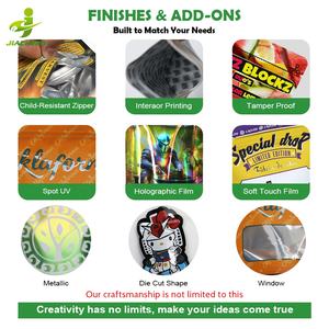 Sacs en plastique personnalisés avec découpe de forme, emballage refermable, résistants aux enfants, anti-odeur, sacs Mylar 3.5 avec <span class=keywords><strong>mon</strong></span> logo - Product Image 5