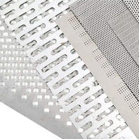 Tôle perforée rectangulaire durable à prix compétitif pour la protection des machines
