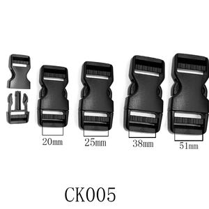 नायलॉन स्ट्रैप बैकपैक के लिए क्विक साइड रिलीज़ बकल 1" वाइड प्लास्टिक क्लिप रिप्लेसमेंट - Product Image 3