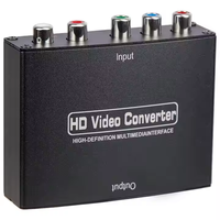 YPbPr 5RCA RGB + R/L Audio naar 1080p HD Adapter Plug-and-Play voor DVD/PS3/Xbox 360 naar HDTV Component naar HD Converter