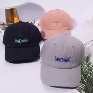 Spring and Summer Couples Students Running Cap Versatile Soft Top Pure Cotton Embroidered Logo Baseball Camping Caps - Product Image 2