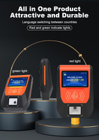 Terminal de contrôle d'accès Android prenant en charge NFC et QR Code Validator Tourniquet Vaildator avec contrôle de relais