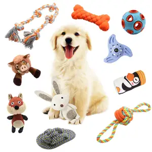 Custom Dog Toys Manufacturer Funny Bunny Squeaky Chew Small Cute Pet Plush Toys Luxury Toys for Pets