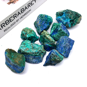 Cristalli Naturali all'Ingrosso: Pietra di Lapislazzuli Blu Fenice, Quarzo Verde Grezzo, Cristalli di Azurite per Decorazione Casa e Guarigione - Product Image 3