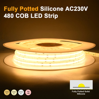 Tira de LED de Alto Voltaje para Exteriores, AC110V 220V 230V, Sin Necesidad de Controlador, Flexible, Impermeable IP67, 100m de Largo, Decoración de Paisajes, Venta al Por Mayor