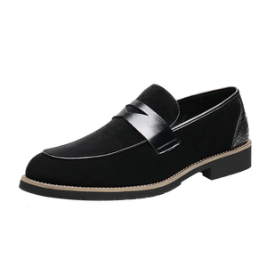 2024 New Casual Breathable Casual Trendy <b>Mens</b> Business Wedding Office Leather Dress Leather <b>Shoes</b> Rubber Upper Office <b>Shoes</b> - Product Image 5