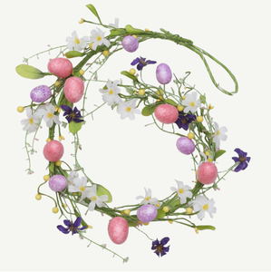 DAMAI Wholesale <b>Easter</b> Decor Foam Egg Vine Garland Party Hanging <b>Ornament</b> for Home Garden Mall Party Hanging <b>Ornament</b> - Product Image 4
