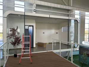 บ้านแคปซูลขนาดเล็กสำหรับใช้ในบ้านกระท่อมแอปเปิลทำงานนอกบ้านเคลื่อนที่ได้ - Product Image 3