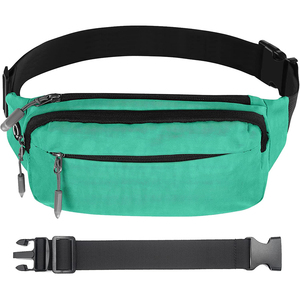 Échantillon gratuit : Sacs banane tendance décontractés pour femmes, grande capacité, en nylon, sacs à bandoulière, sacs de poitrine, sacs ceinture - Product Image 1