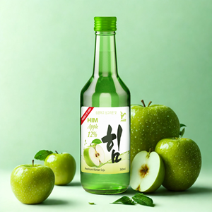 Bebida refrescante de licor de Soju de manzana artesanal vietnamita con botella de vidrio de sabor suave para todos los días - Product Image 2
