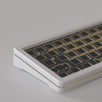 Akko SPR67 Montage à ressort FR4 PCBA RGB Commutable à chaud CNC en aluminium Kits de clavier mécanique personnalisé pour le bricolage