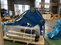 Marteau brise-roche hydraulique de type supérieur, burin haute efficacité pour excavatrice, démolition, exploitation minière